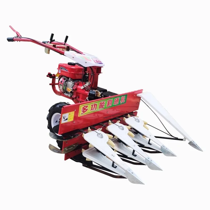 

Multifunctional suncutter Small household hand-held self-propelled corn stalk millet alfalfa oat pepper tractor cutting table