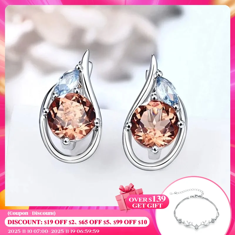 

Zultanite султанит изменение цвета Sterling Silver Earring Women 4.6 Carats Created Diaspore for Birthday Anniversary Gifts