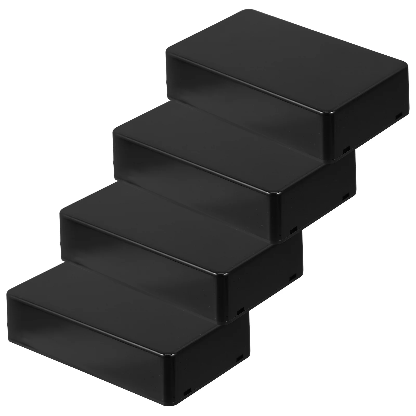 4 قطعة 85 × 50 × 21 مللي متر صندوق تخزين سري مقصورة مخفية للأشياء الثمينة المال المخفي المحمولة مشروع إلكتروني حافظة بلاستيكية صغيرة