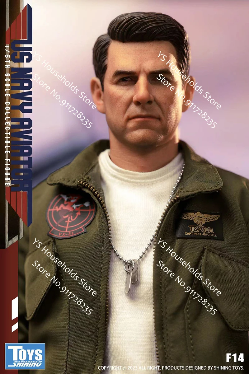 1/6 F14 F18 Military Tactical Pilot Man Action Figure SHININIG TOYS US NAVY AVIATOR Simulation 12inch Full Set Soldier Model