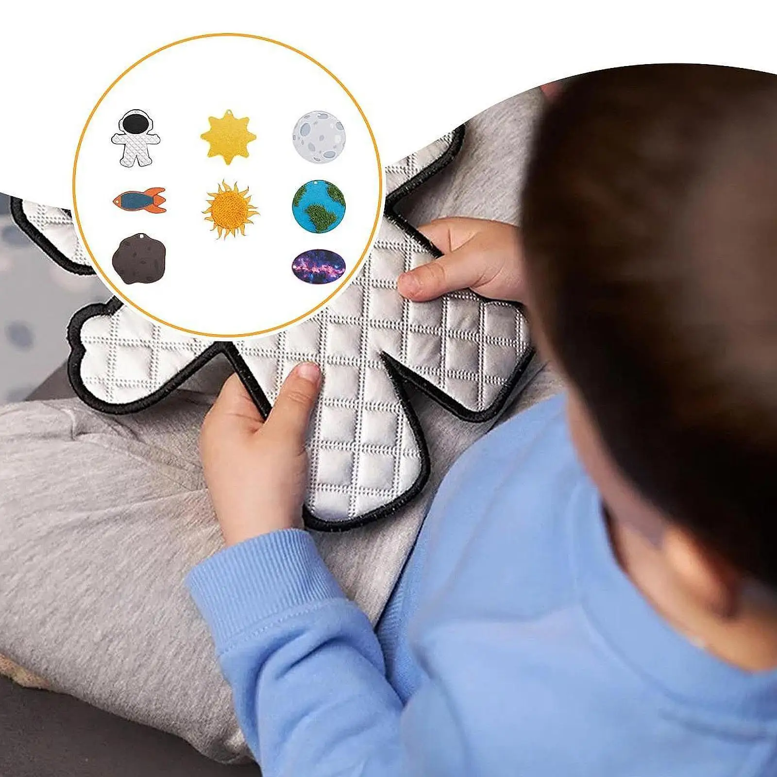 

8x Sensory Tiles Travel Toy Educational Tactile Learning Textured Play Mat for Classrooms Exploration Fine Motor Home Playgroups