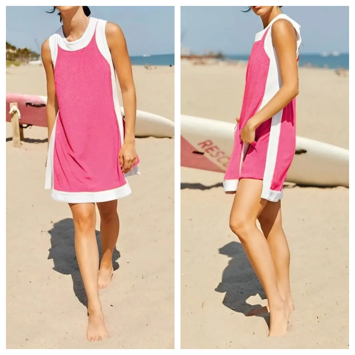 

Комплекты платьев, женские лоскутные шорты, одинаковые комплекты, комплекты платьев, мини-платья с разрезом, повседневные женские обычные летние Y2k 2025 Beach