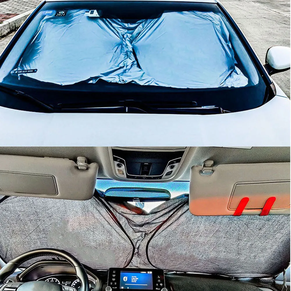 1PC Car Sun Heat Protection Front Windshield Sun Shade Cover For Great Wall GWM WINGLE VOLEEXX WEY MOCCA MACCHIATO ORA HaoMao GT