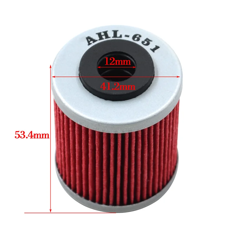 1/2/4/6 Pcs Motorcycle Parts Oil Filter For KTM 690 Duke 1st 701 Enduro 690 SMC R1st Enduro1st 690SMC