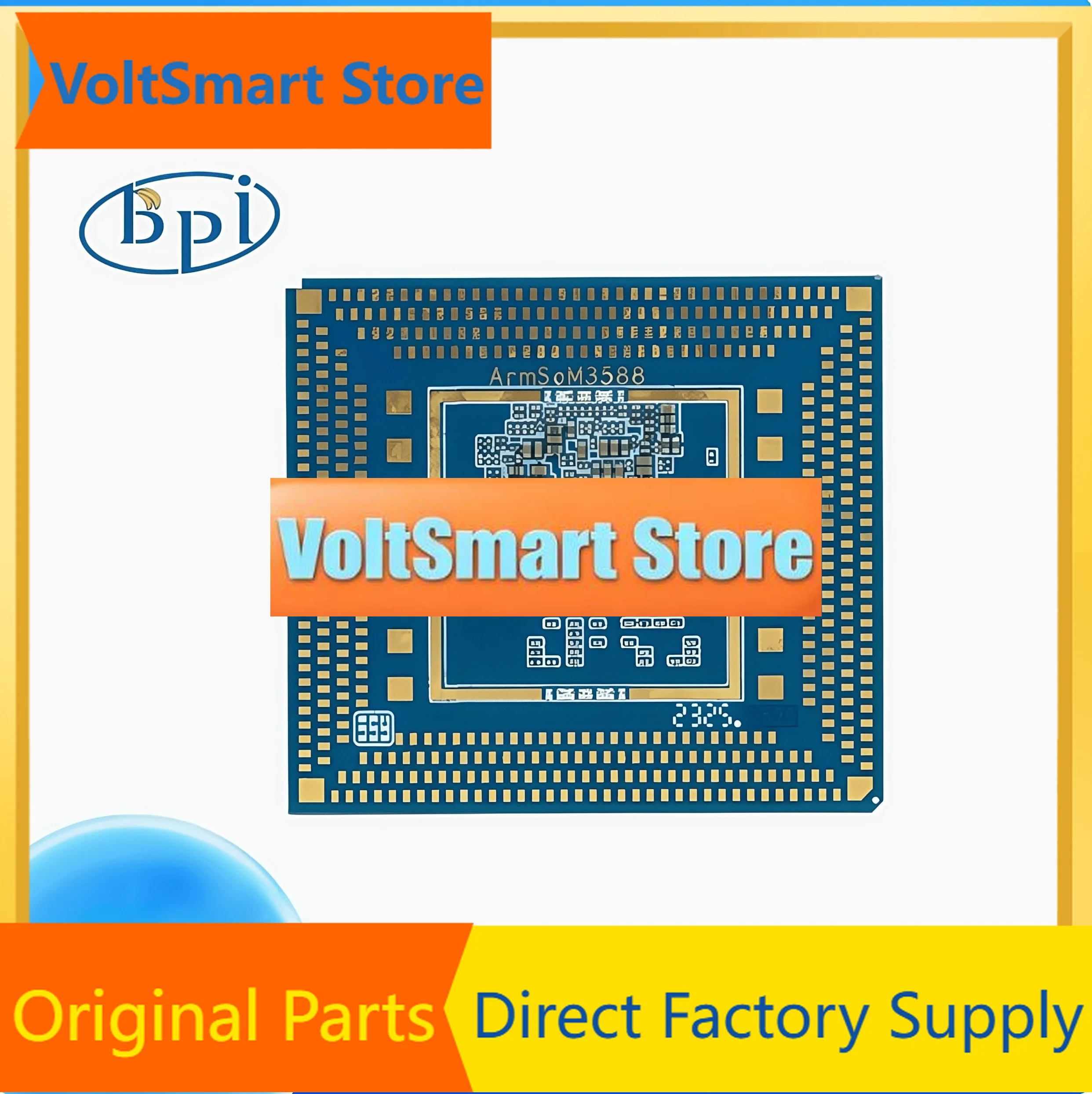 Rockchip Rk3588 Development Board - VoltSBanana Pi BPI-RK3588 LGA Package BG