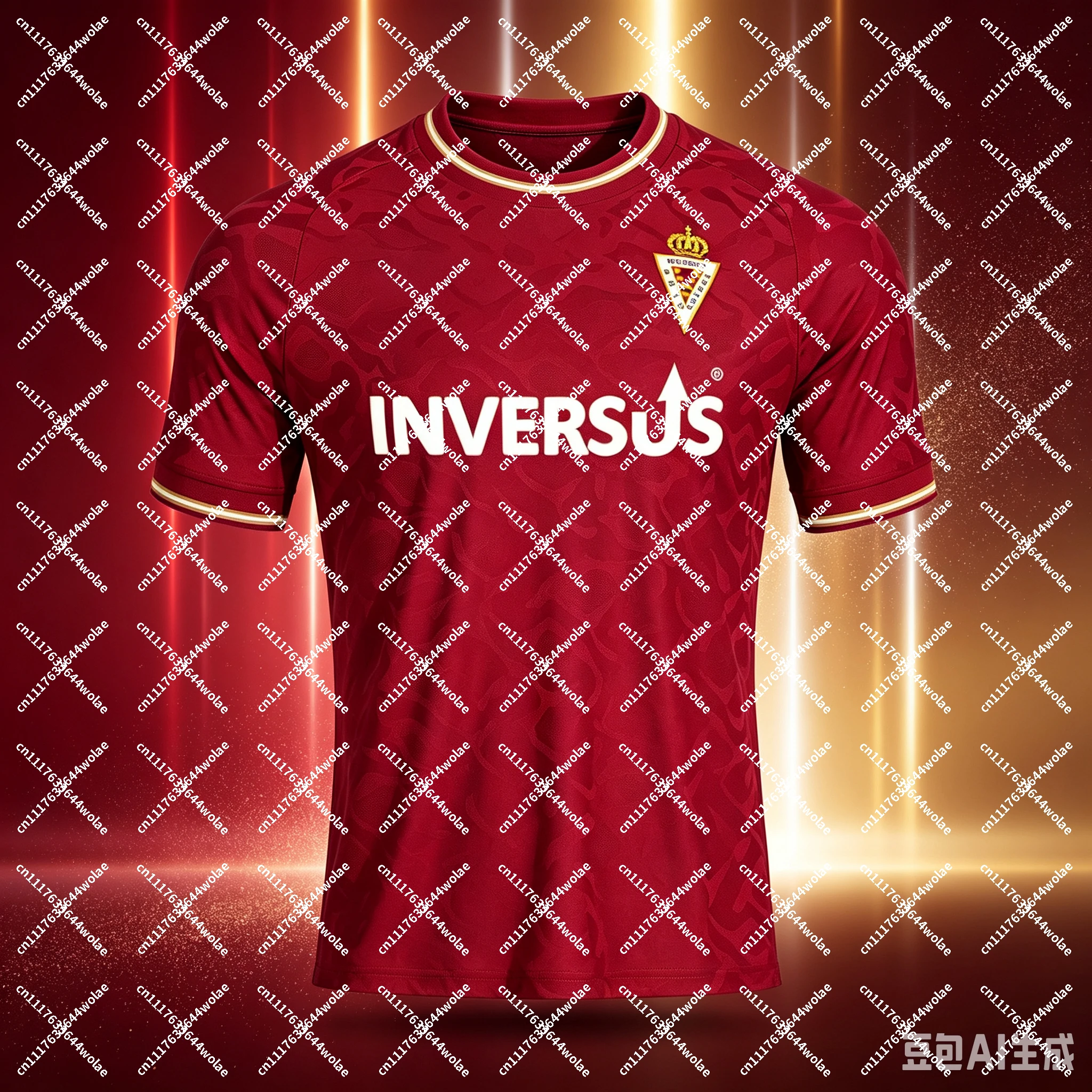 202627 New Royal Murcia Football Jersey 3D Printed Quick Drying Sports Casual Men's T-shirt Family Matching