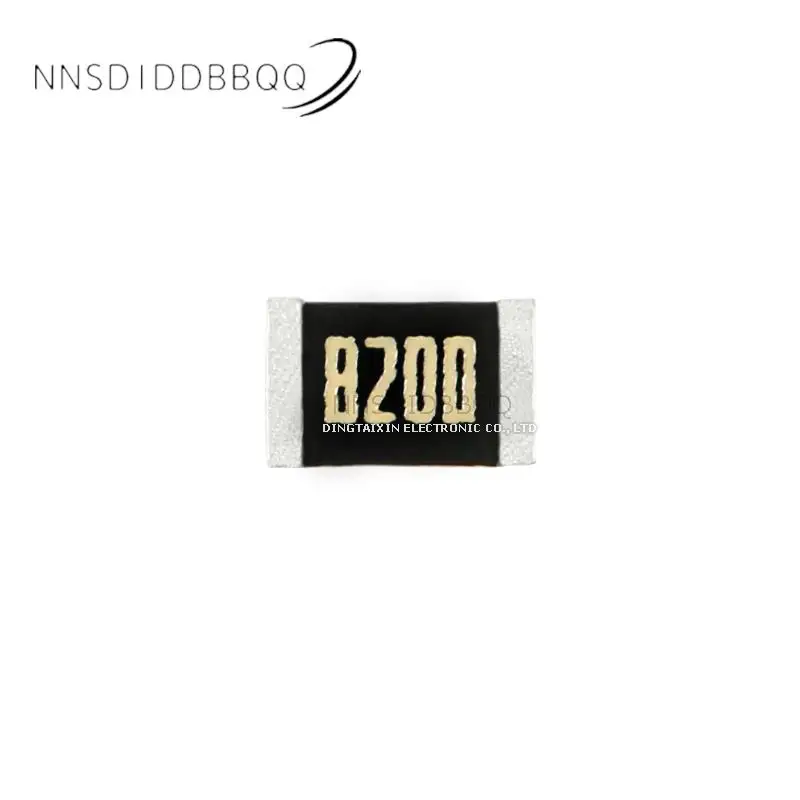 50PCS 0805 칩 저항기 820Ω(8200) ± 0.5% ARG05DTC8200 SMD 저항 전자 부품