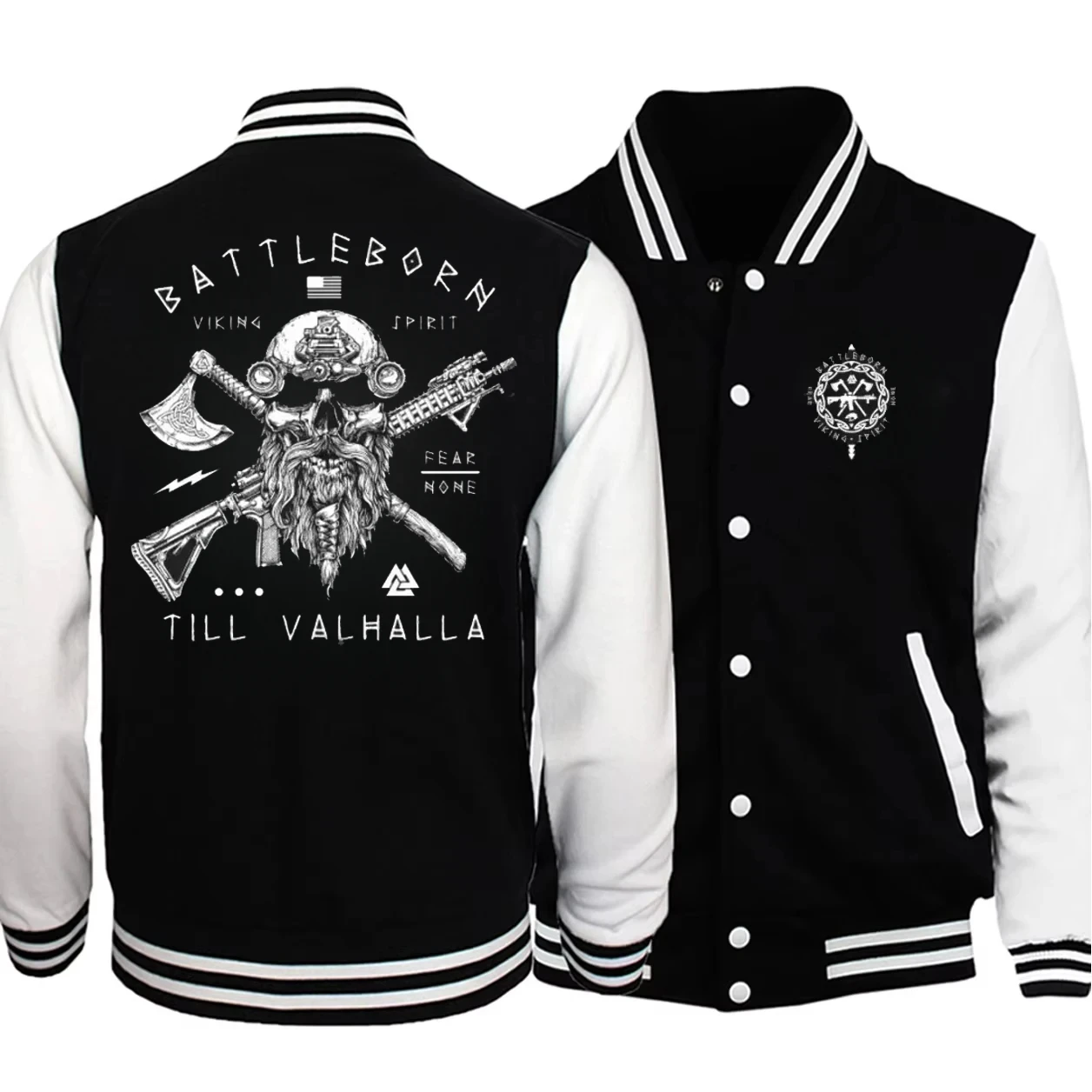 

2025 New Fashion Loose Moto Skull Fashion Baseball Clothing Fashion Popular Baseball Jacket Men's Casual Comfort Jacket Popular