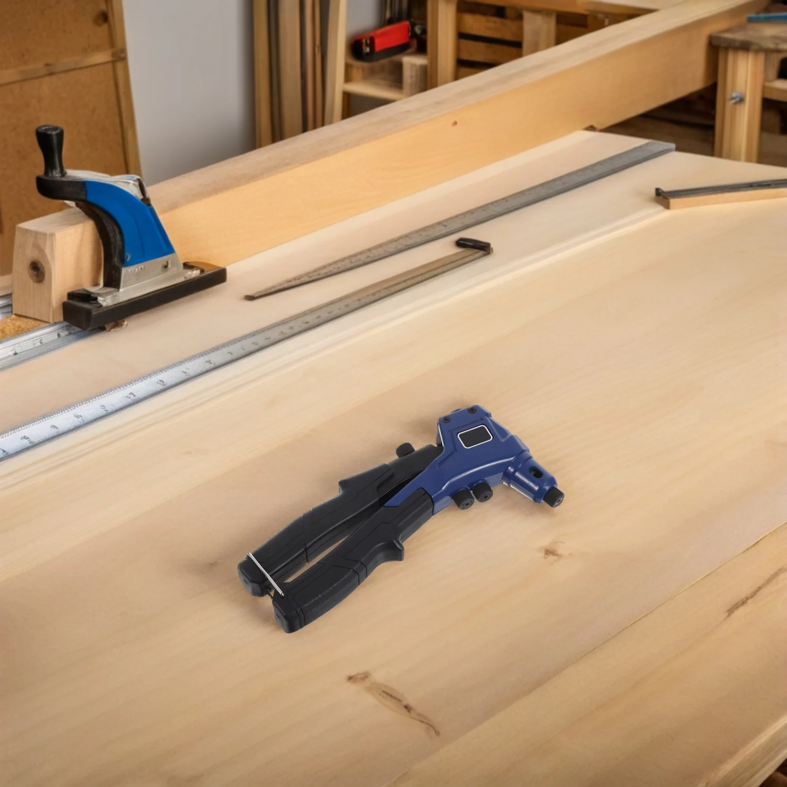 سبائك الألومنيوم برشام بندقية خفيفة الوزن دائم اليد المبرشم قبضة الراحة لربط المعادن توفير العمالة برشام الثقيلة #6