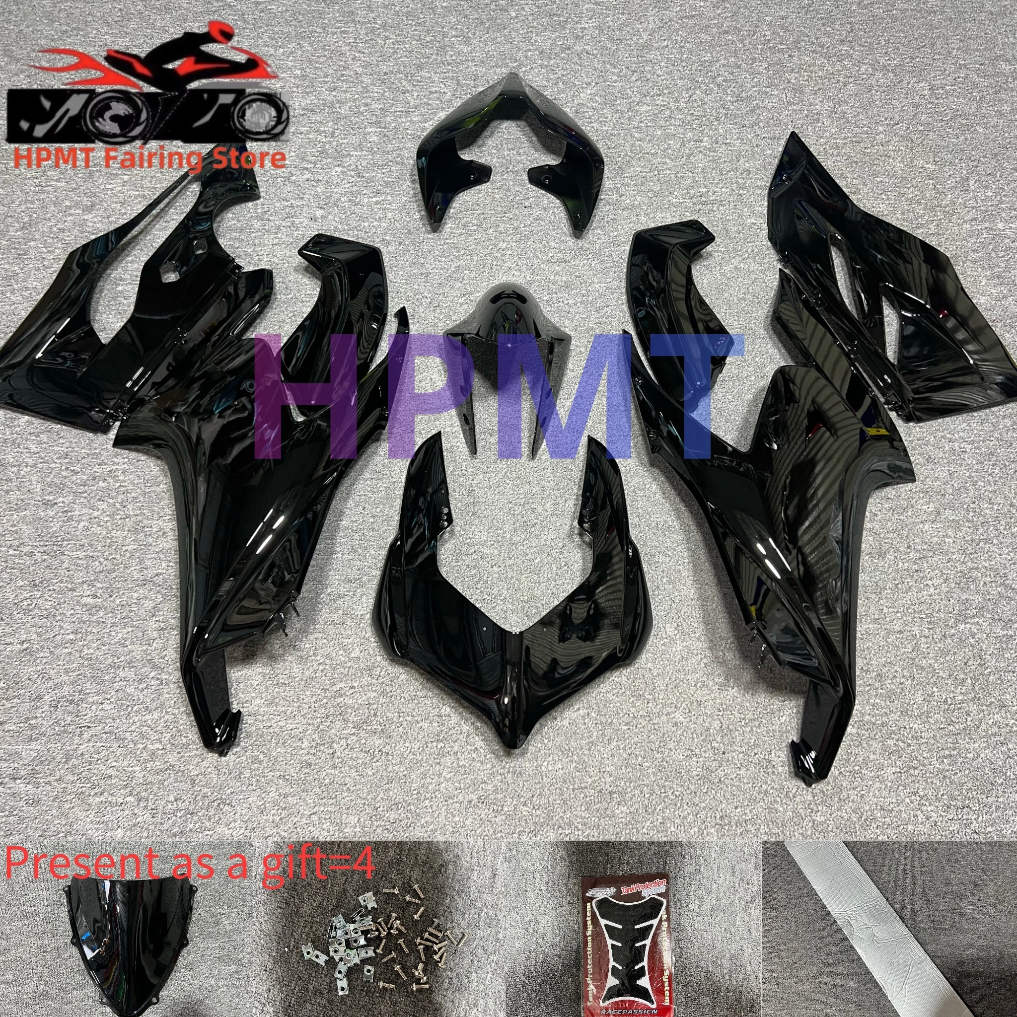 مجموعة انسيابية جديدة مناسبة لـ DUCATI Panigale V2 2020-2024 dukati 2020 2021 2022 2023 2024 هيكل السيارة هدية كاملة #2