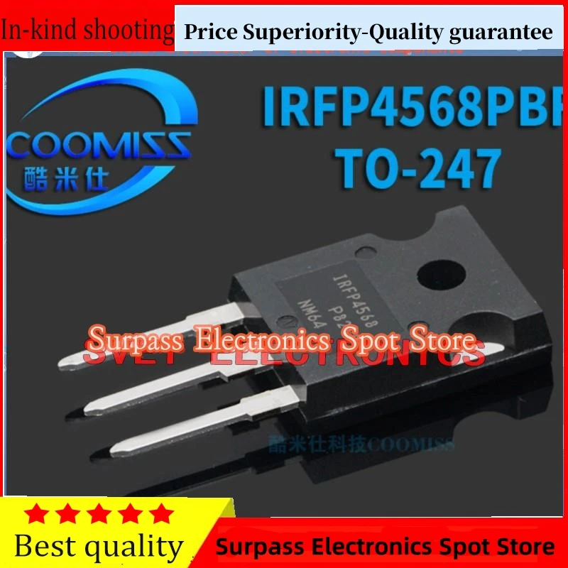 

10PCS-50PCS IRFP4568PBF 150V 171A TO-247 MOSFET Original Fast shipping