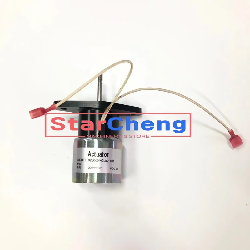 

High Quality 24V Actuator Flameout Solenoid Valve for 8250-1502 0250-12A2UC11S1/0250-24A2UC11S1 Excavator Engine Accessories