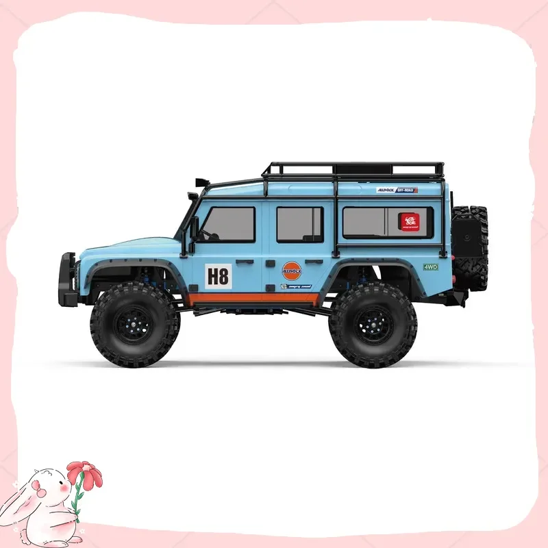 

MJX Новое обновление H8H V2 RC Гусеничный бесщеточный 4WD Rc Альпинистский автомобиль 8CH Моделирование со световым дифференциальным замком Программирование через приложение