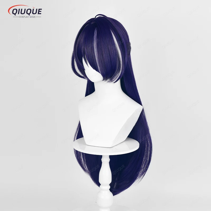 Perruque Cosplay de 2 Types de Cheveux Synthétiques pour Halloween, Couleur Grise et Brune, 85cm, 118cm