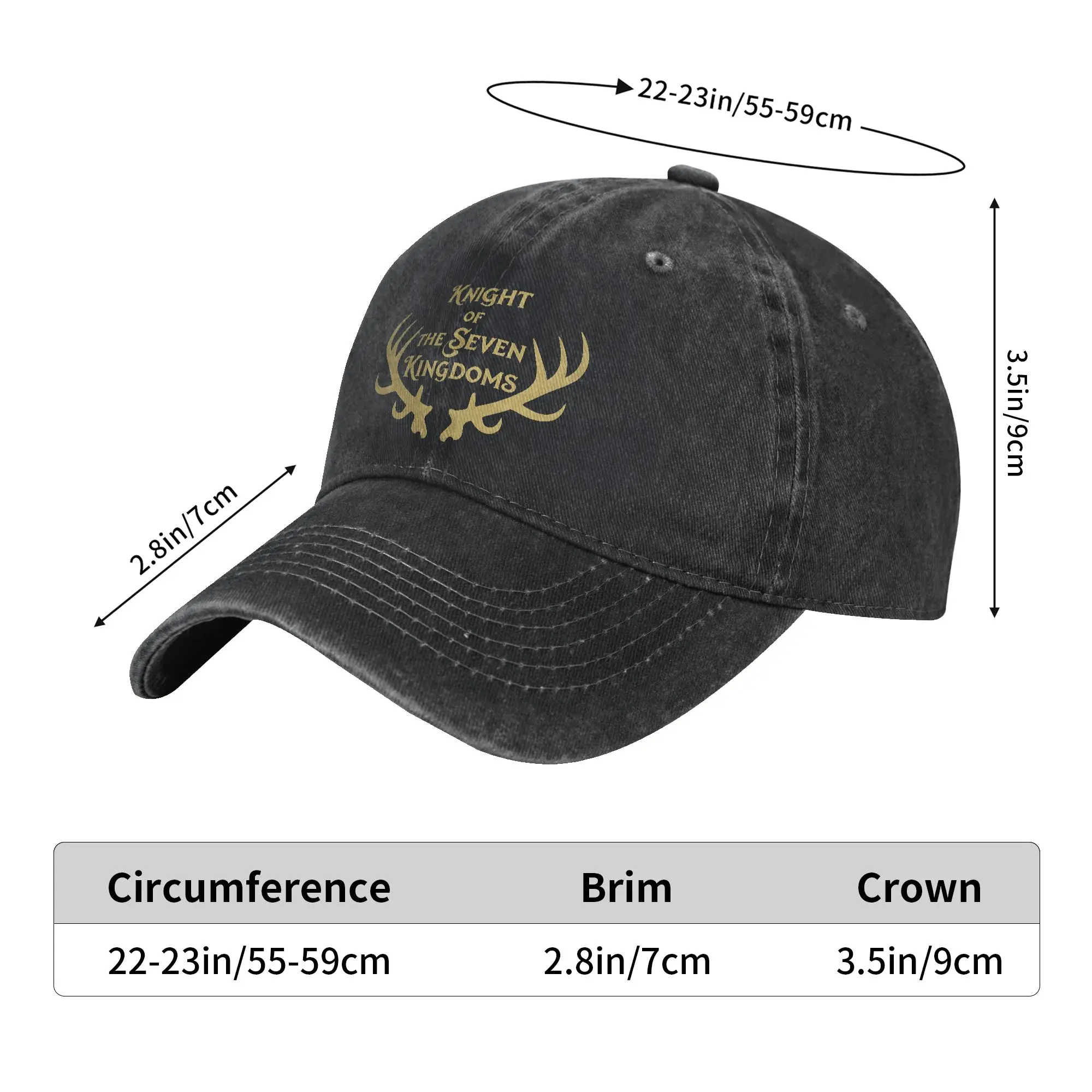A Knight of the Seven Kingdoms Baseball Caps Accessories For Unisex  Adjustable Trucker Hats