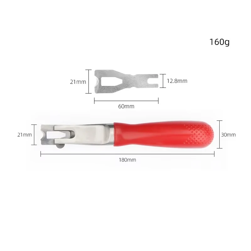 Nivelliermesser für PVC-Bodenbeläge, Leder, schnelle Kelle, selbstklebendes Schweißleitungswerkzeug mit Schweißstab für Nivellierkelle
