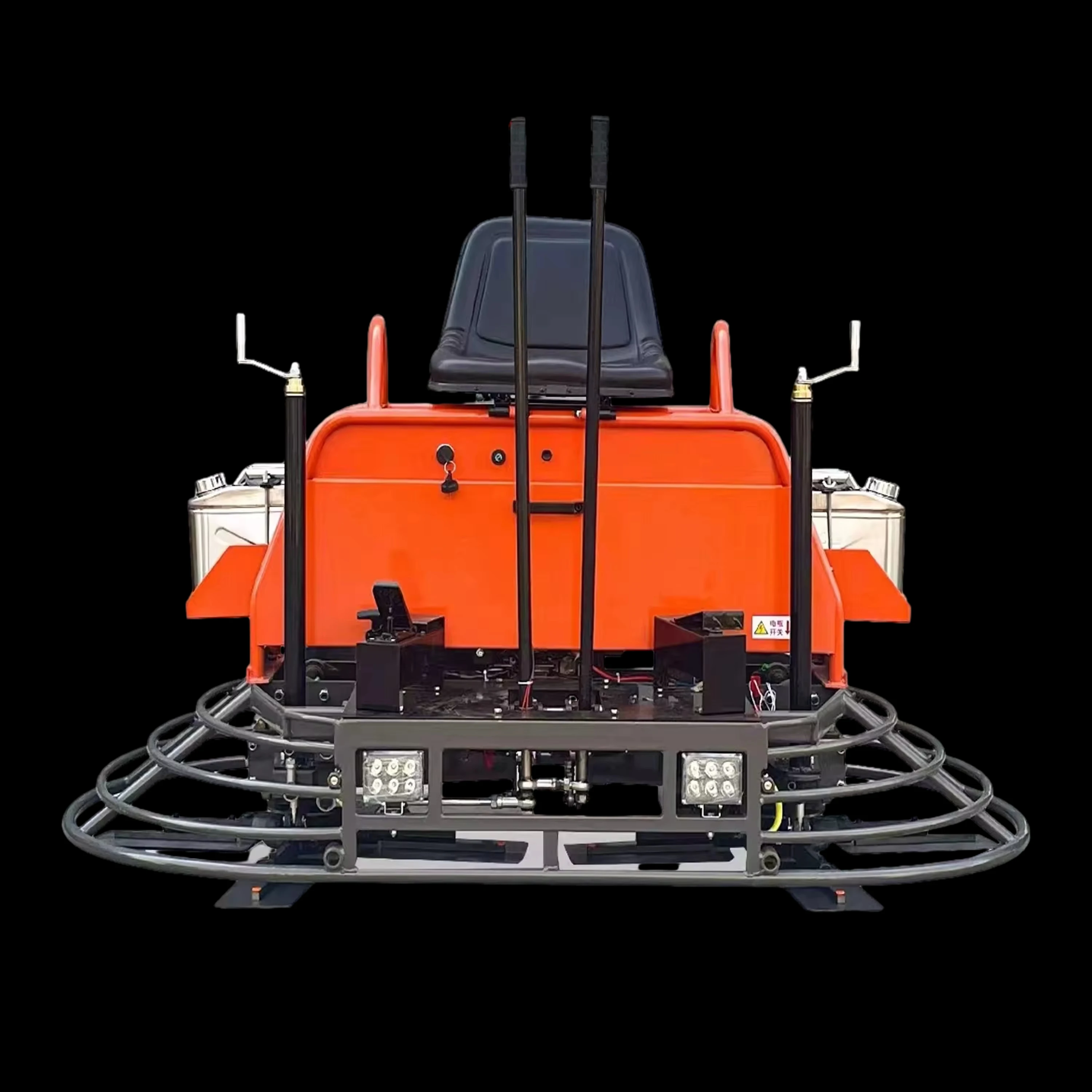 Troncatrice Fabbrica 39 pollici Galleggiante Pan Ride on Power Spatola Motore a benzina Vibrazione Spatola per elicottero in cemento