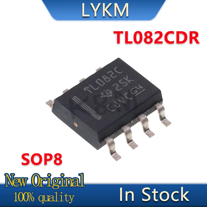 10/PCS New Original TL082C TL082CDR SOP8 Single operational amplifier chip In Stock