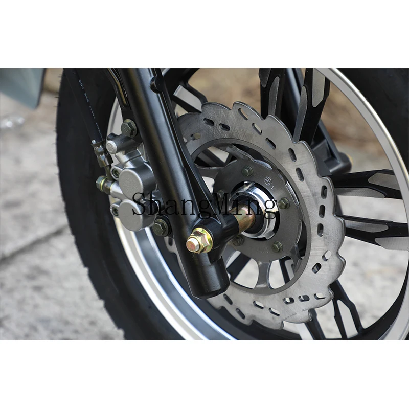 CL's new motorcycle curved beam car 125c EFI helps fuel takeaway men's and women's wide-wheel scooters - Image 3