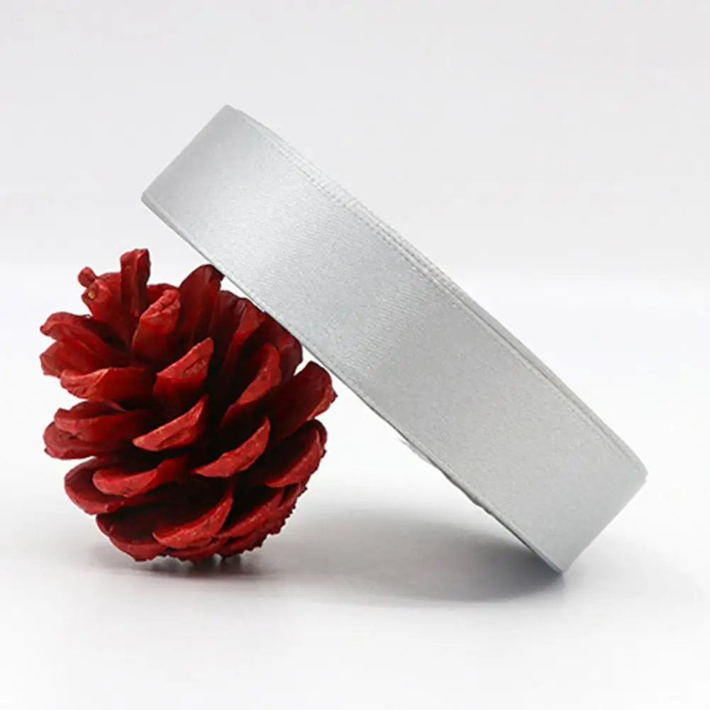Multi-function Ribbon Gift Wrapping Ribbon 2cm Solid Color Polyester Ribbon for Packaging Wedding Decorations Cake Boxes