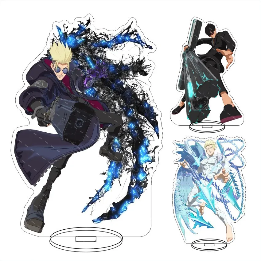 TRIGUN STARGAZE Anime acrílico soporte modelo placa decoración escritorio figura exhibición amigos niñas regalo dibujos animados producto periférico