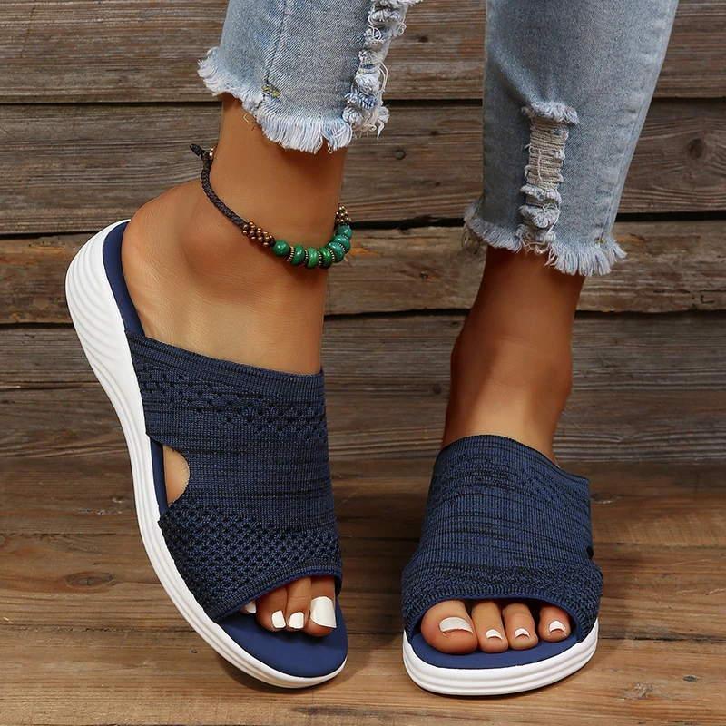 Women Casual Shoes Woman Slides Women Slippers Footwear Female Summer Women Shoes Sandals Retro Women's Shoes Soft Sandals For