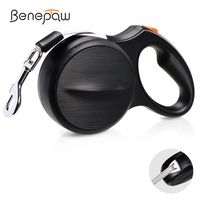Benepaw Autobrake Retractable Dog Leash For Large Dogs Prevent Pulling Comfortable Heavy Duty No Tangle Pet Leash Up To 50kgs