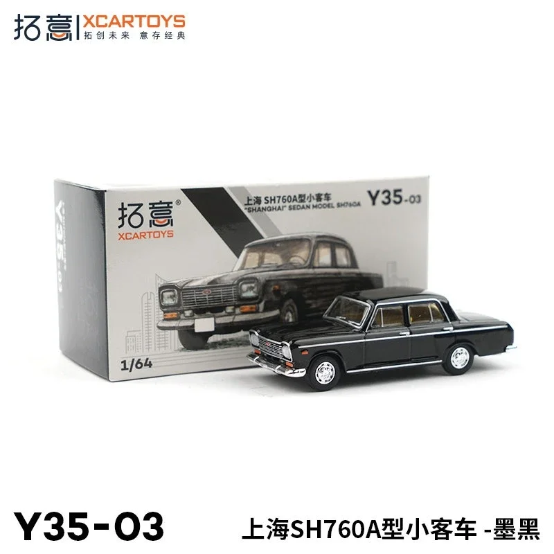 XCarToys 1:64 Classic SHANGHAI SH760A SEDAN Diecast Model Car