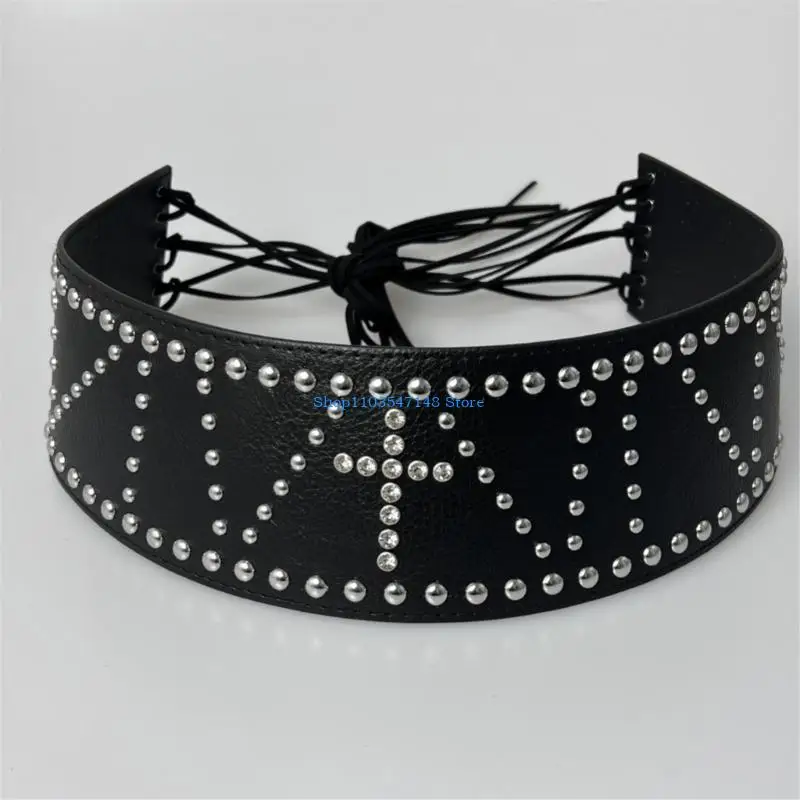 P88b Punk Rock Wide Belt Beltonshons