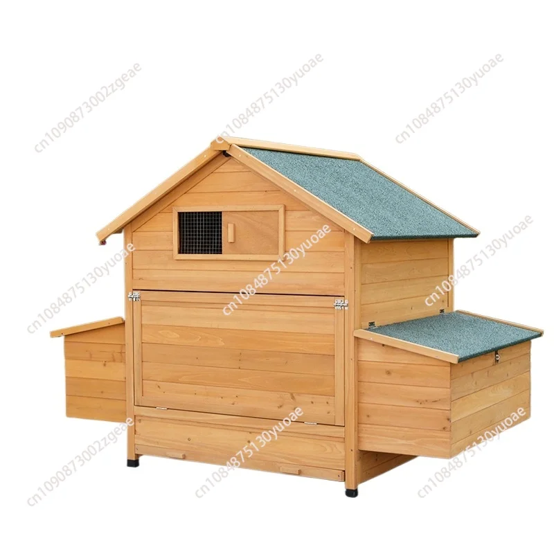 Outdoor chicken cage, duck, goose, pigeon, pet house, chicken coop, rain protection, sun protection, corrosion protection, yard