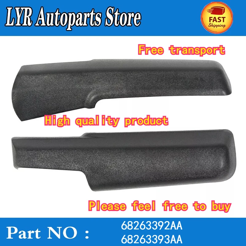 High quality  Trailer Tow Mirror Cover Left or Right Fits For 2011-19 Dodge RAM 1500 2500 3500  68263392AA 68263393AA