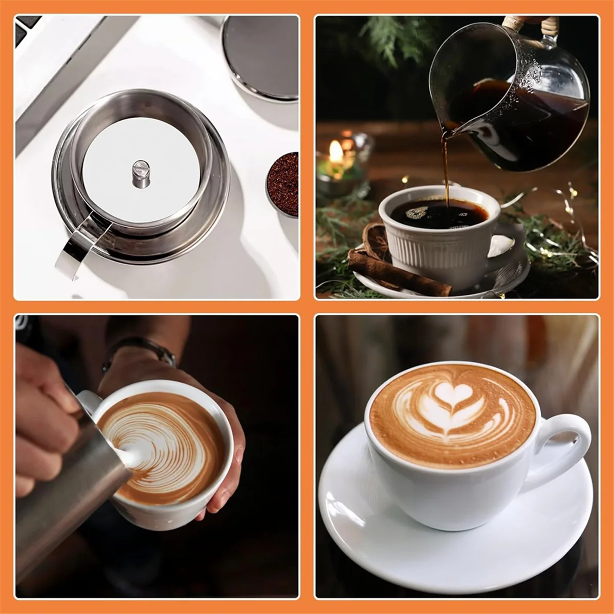 500PCS Count Percolator Coffee Filters, 3.75 Inch Natural Unbleached Disposable Coffee Filter Disc Coffee Filters White-A70Z