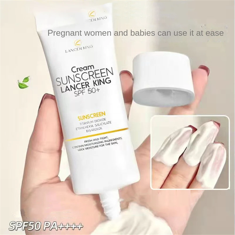 Face Sunscreen Moisturizing Isolation Cream Skin Care Whitening Sun Cream Anti Sun Portable Face Sun Block Beauty Health Spf 50