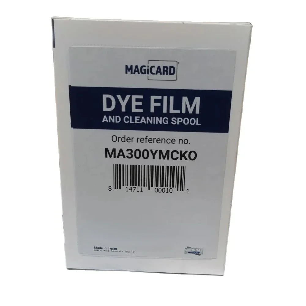 Original MA300YMCKO Resin Dye Film Card Printer Ribbon for Magicard Enduro Rio Pro Pronto