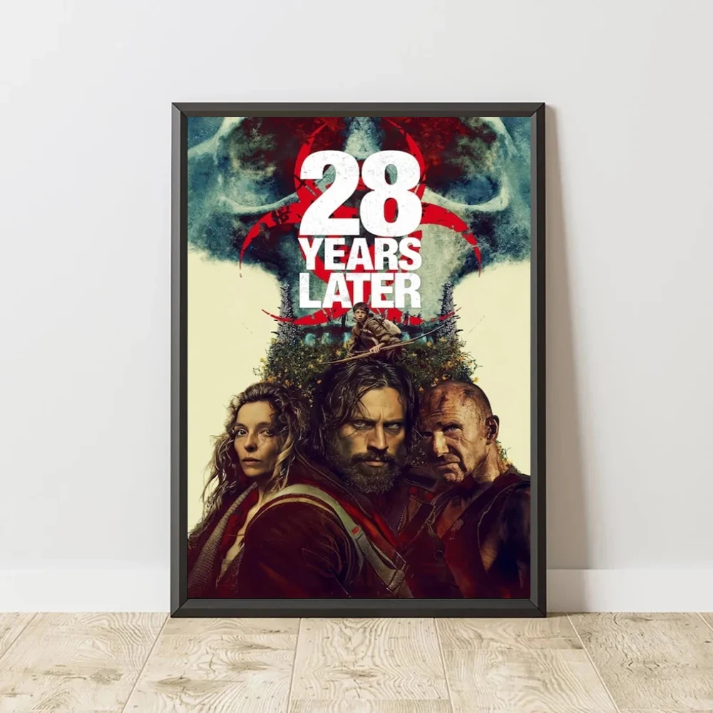 28 Years Later Movie Canvas Wall Painting Print Poster 2025 Horror Movie Decorative Painting Mural Movie Lover Gift Unframed