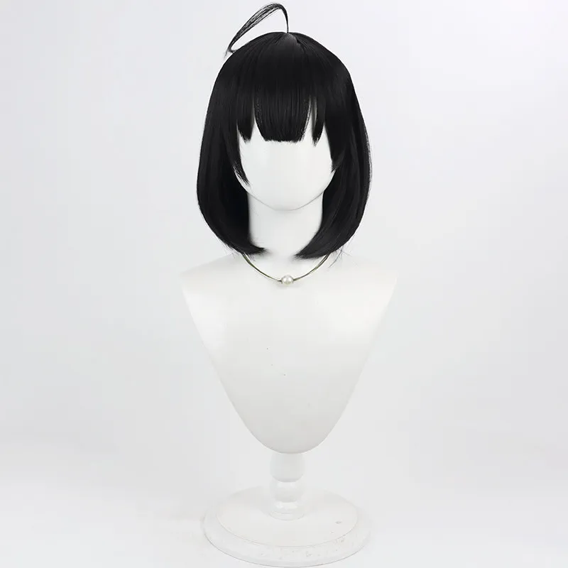 Anime Virtual YouTuber Yubari Rei Cosplay Wig Halloween Carnival Party Props Synthetic Hair Heat Resistant Fiber + Wig Cap