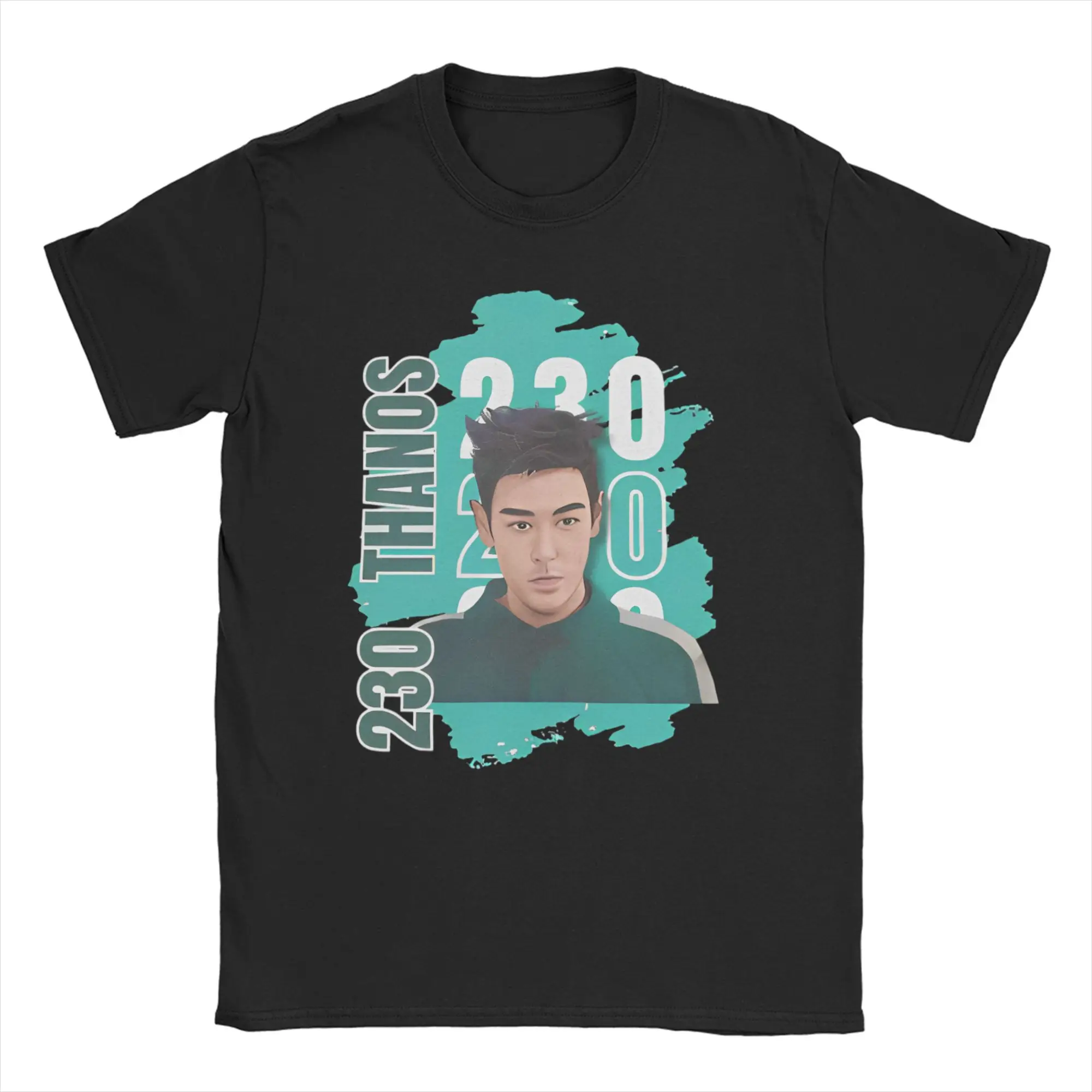 

Винтажная футболка PLAYER 230 Thanos Choi Seung Hyun, мужская футболка с круглым вырезом, футболки из 100% хлопка, футболки с короткими рукавами, одежда больших размеров