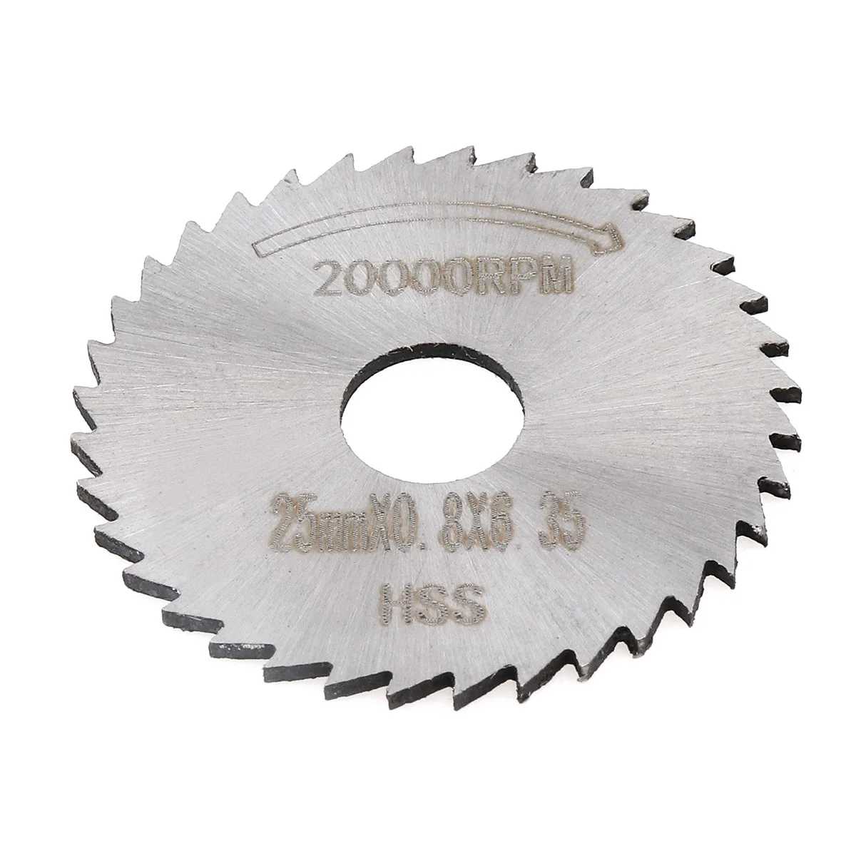 25mm HSS Tool Cutting Mandrel Disc Blade and Circular Blade Mini Saw Blade for Woodworking Plastic Copper and Aluminum Cuttings