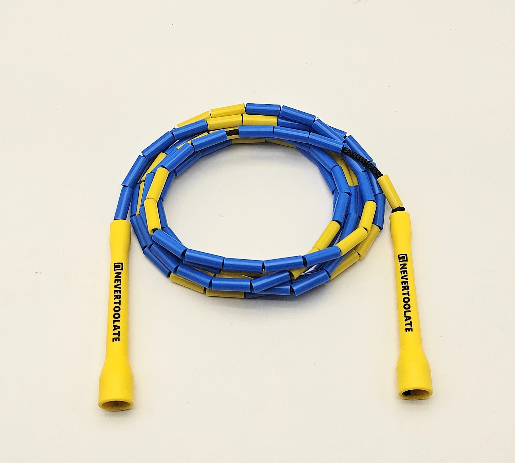 NEVERTOOLATE JR013P 2.9METER (BEADING LENGTH 2.75M) HARD BEADS BEADED SKIPPING JUMP ROPE FITNESS FRESTYLE JIMMY CROSSFIT