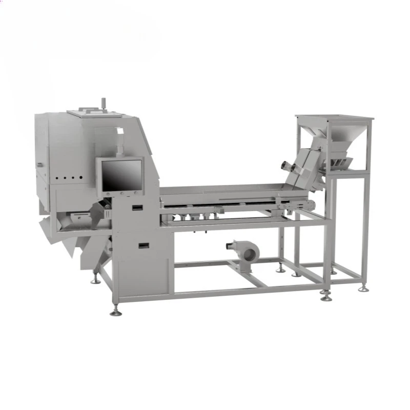 Crawler color sorter, multi-functional intelligent color removal and high-output color sorting