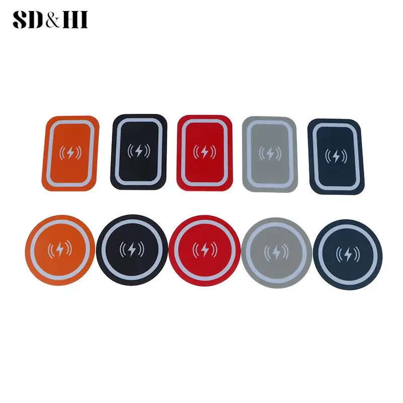 Universal Car Mount Magnetic Holder Sticker Iron Sheet For Mobile Phone Metal Plate Ultra Thin Supporting Wireless Charging