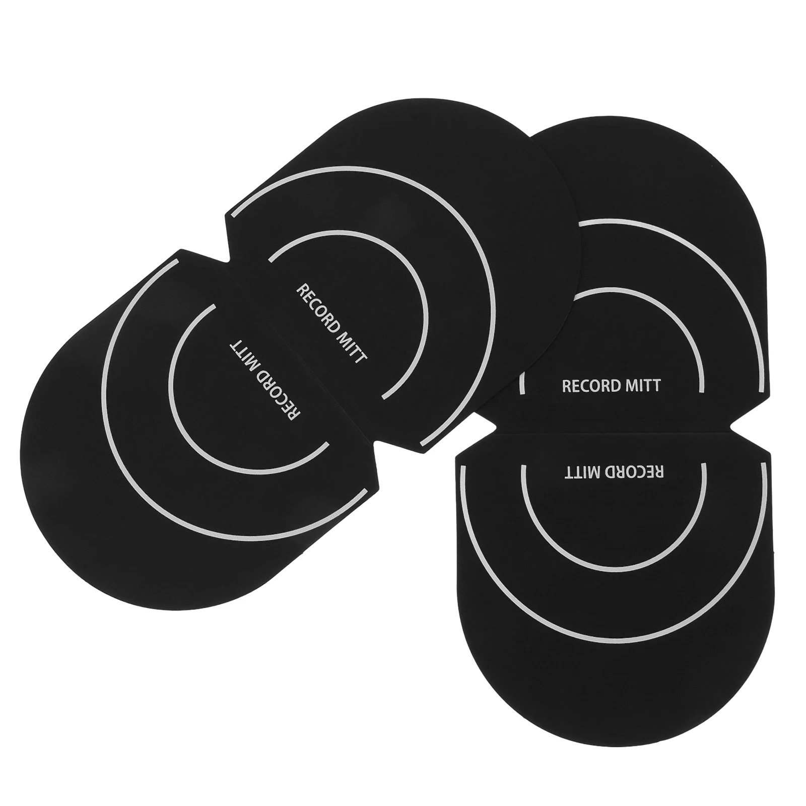 

2pcs Vinyl Record Mitts Soft Grip Protection Gloves Anti-Static Cleaner Handler for Turntable Accessories Music Equipment Kits