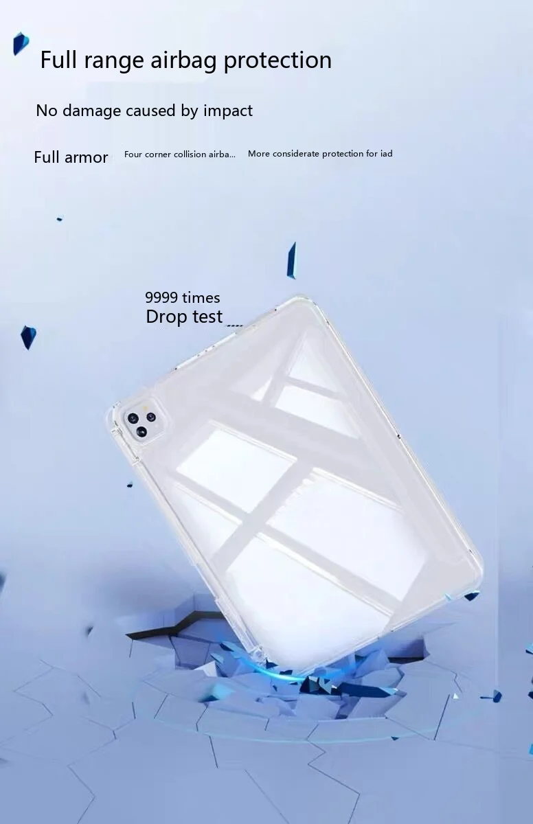 Für Honor Pad 12,3 12,1 11,5 11 Zoll Acryl 9+N Mehrwinkel-Stoßfeste Standhülle mit Schlaf-/Aufwachfunktion – Detail 11