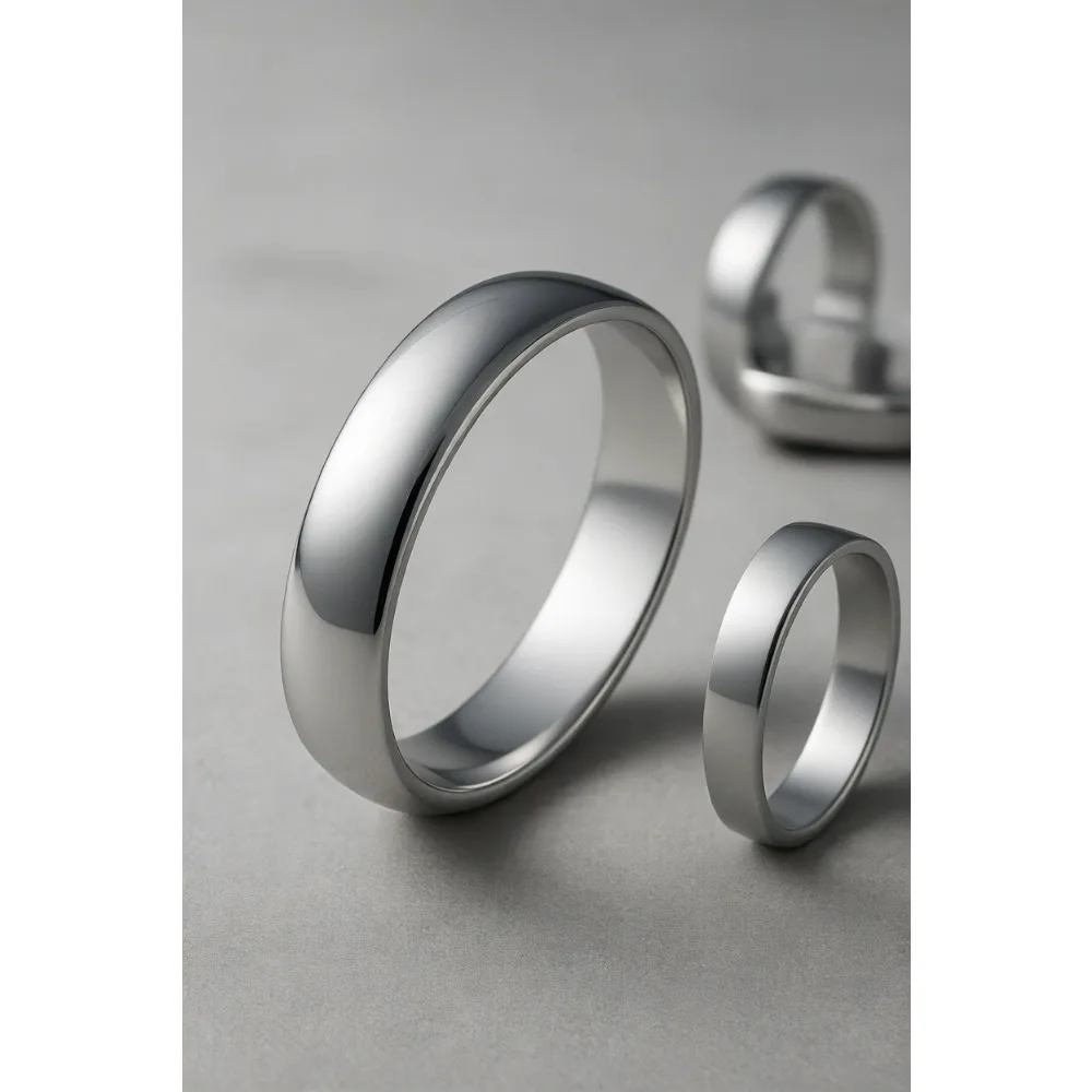 

Элегантное водонепроницаемое обручальное кольцо из стерлингового серебра 925 пробы, 4 мм и 6 мм, размеры 4-15, штабелируемое, подарочное кольцо для женщин и мужчин