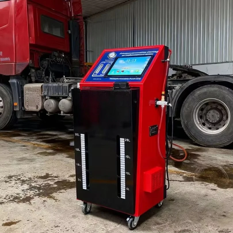 

Customized Full Automatic Automatic ATF Changing Machine Change Transmission Oil Machine for Car Care With 10 Inches Touchscreen