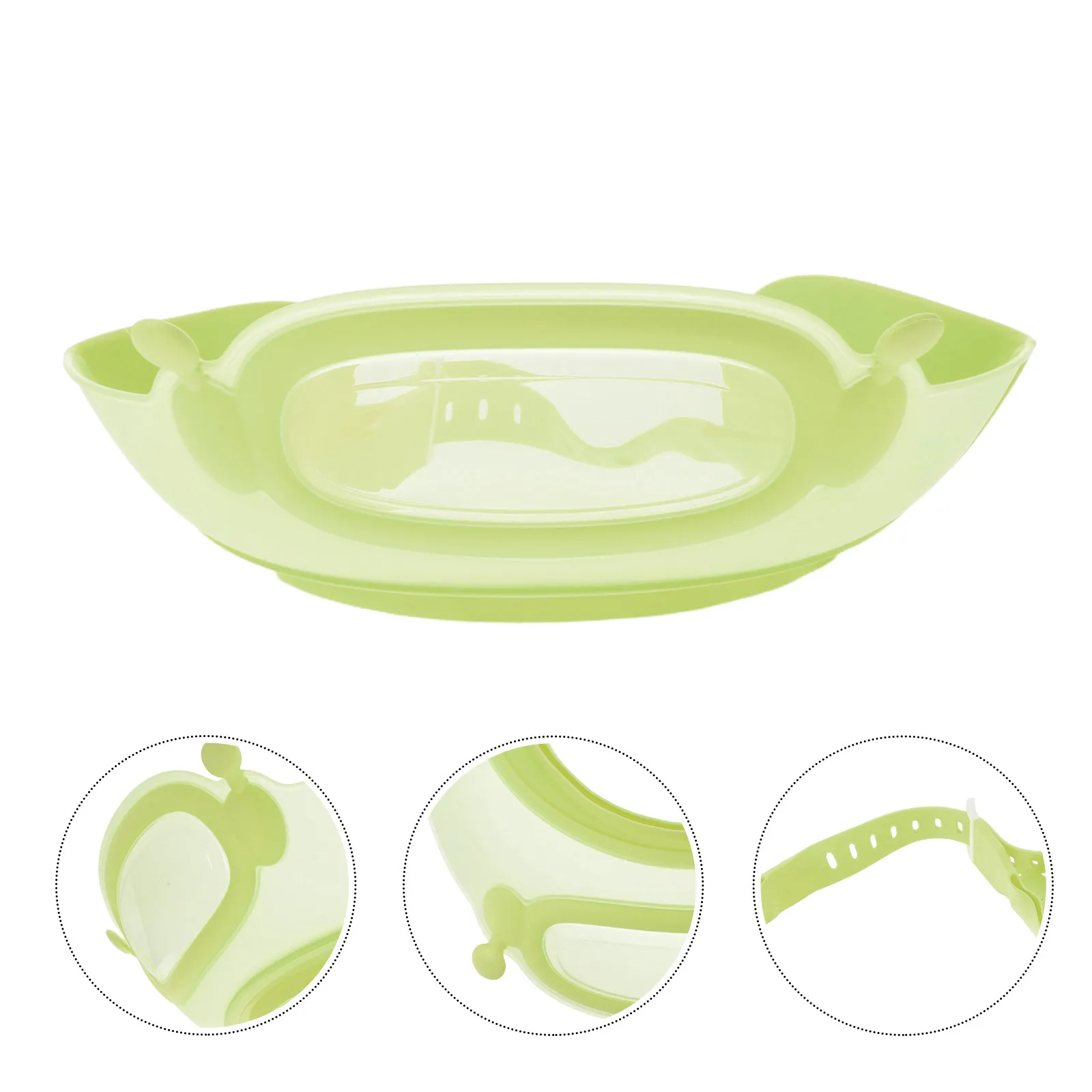 

Комплект из 2 водонепроницаемых шапочек для купания младенцев и малышей с регулируемой посадкой, защитой глаз и ушей – незаменимый аксессуар для ванны