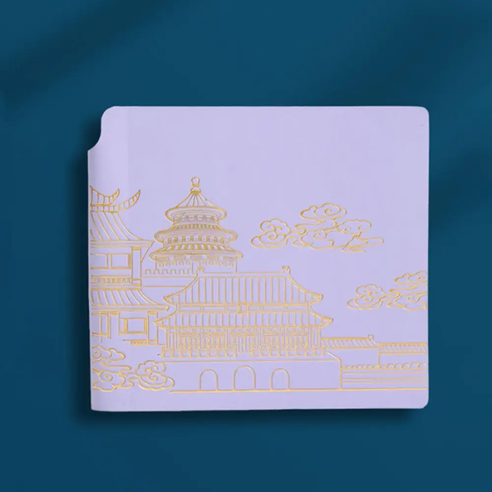 Square Pocket Record Notebook Blank Soft Cover Portable Daily Planner Student Stationary Travelers Journals