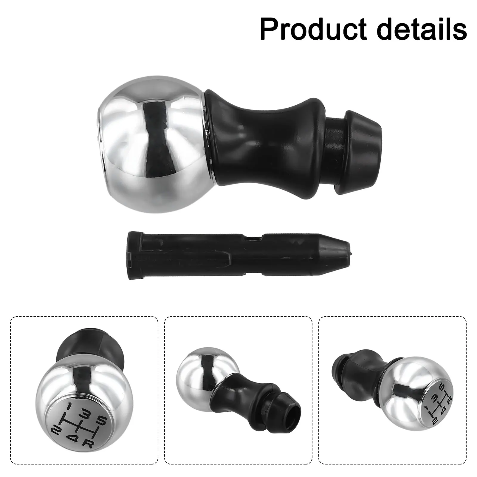 Car Accessories 99mm X 47mm Gear Shift Knob Gear Shift Knob Replacement Designed For Daily Driving High Universality Fitment