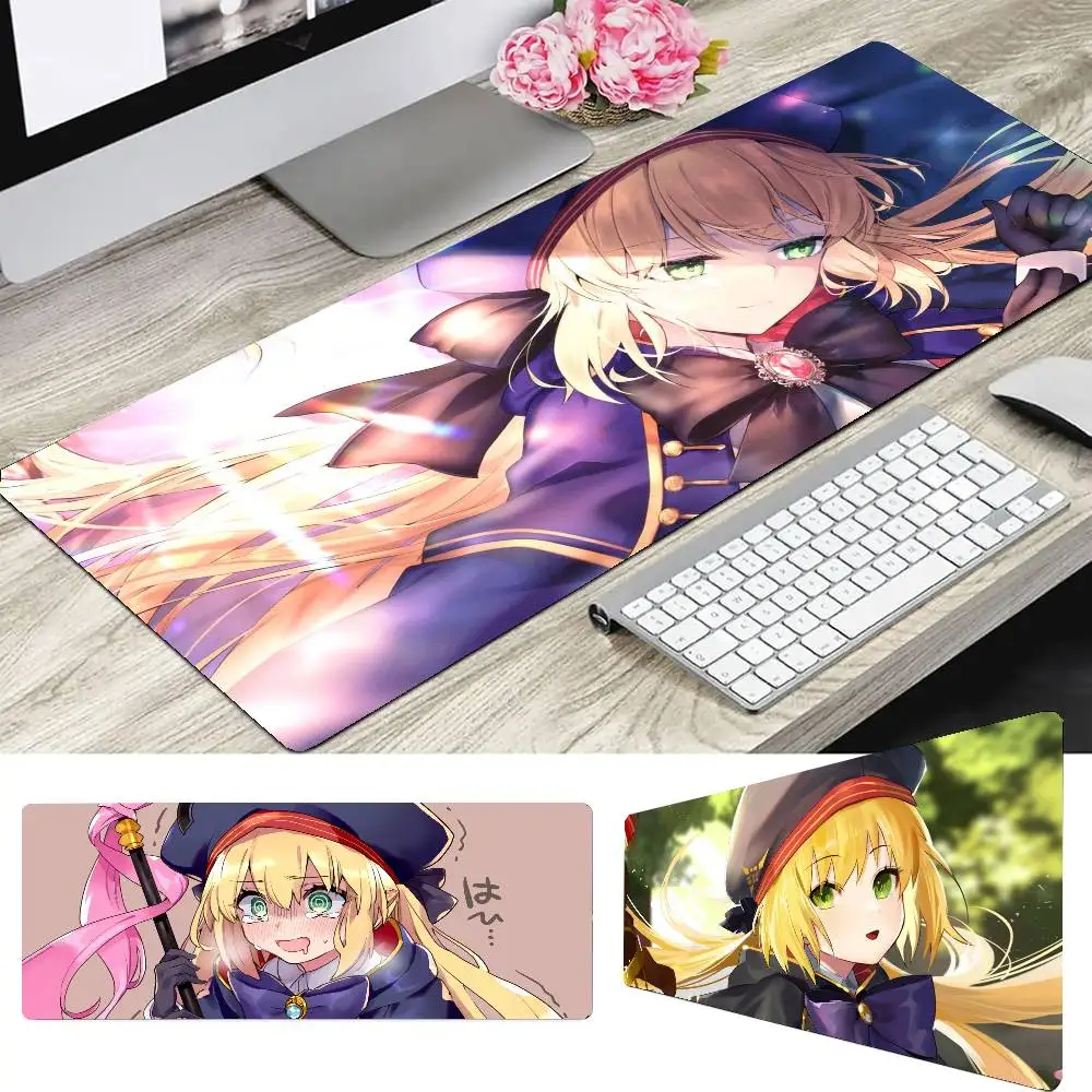 Altria C-Caster Anime Game Fate Mousepad Non-slip Suitable For Office Computers Laptops E-sports Game Desk Mats XXL Keyboard