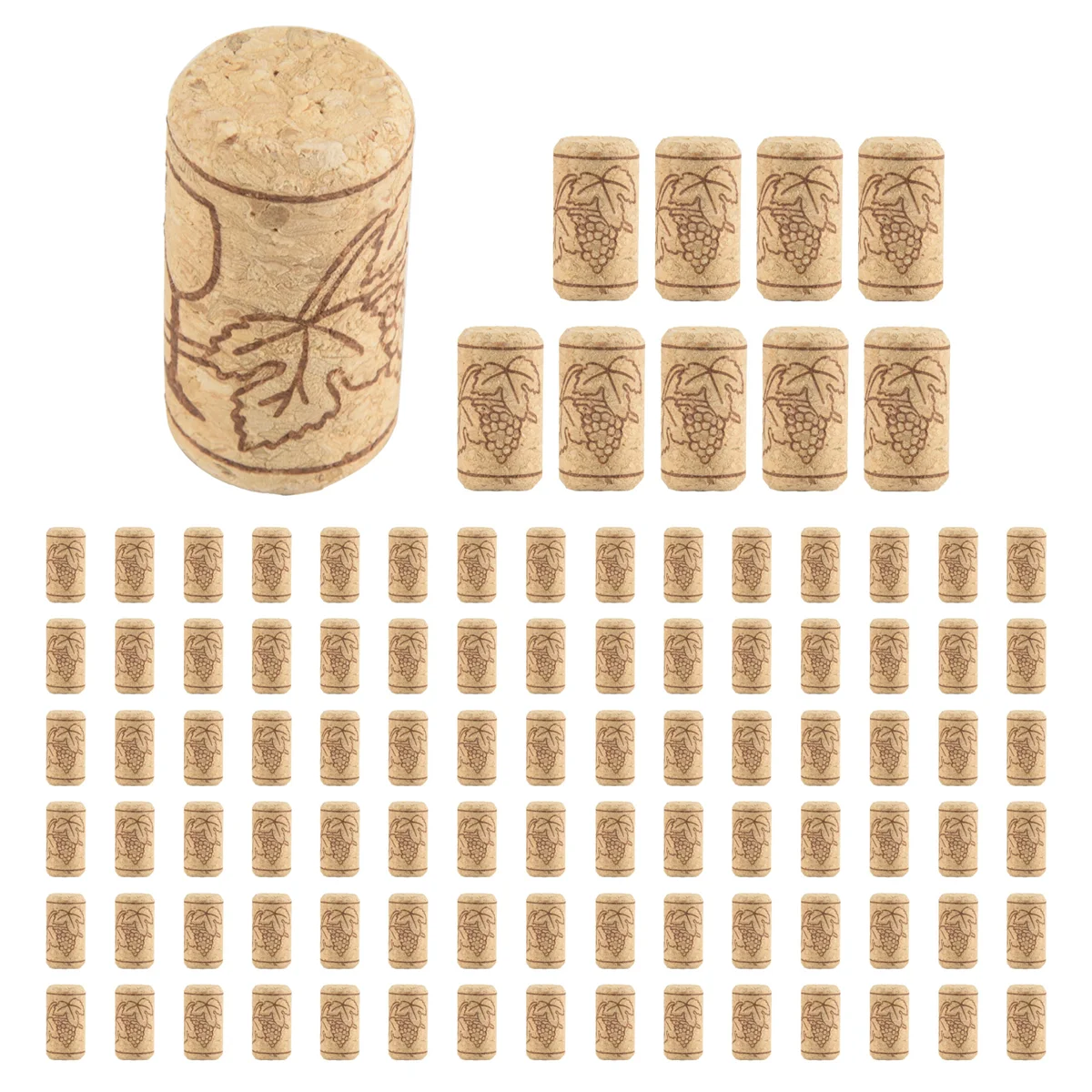 

A71Z Wine Corks, Wooden Cork Wine Bottles Cork for Natural Corks Cork for Wooden Wine Corks for DIY, Decoration and Hobbies